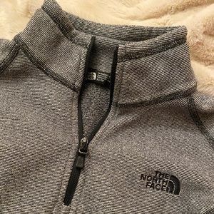 The North face 3/4 zipper fleece
